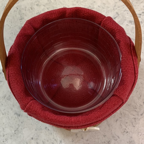 Longaberger 2003 Melody basket, liner, fabric liner - Picture 9 of 15